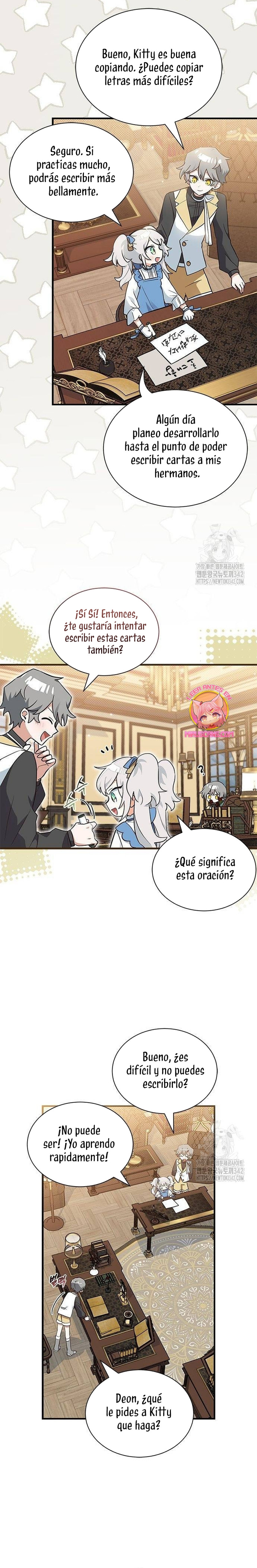 Es un gato, ¿pero fue adoptada por una familia de lobos? Capitulo 15 página 10