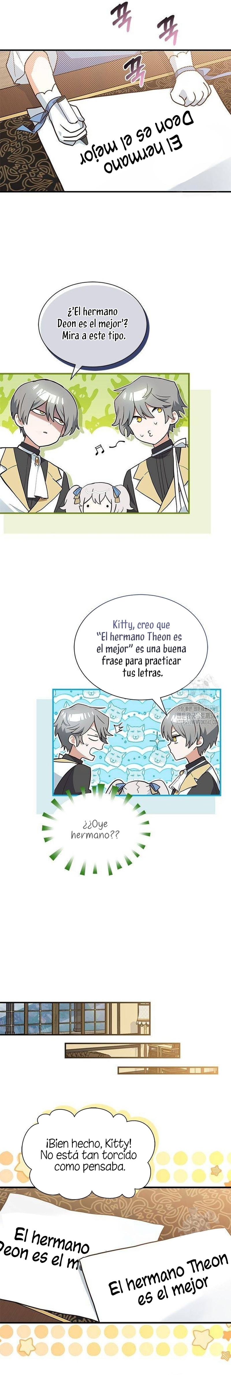 Es un gato, ¿pero fue adoptada por una familia de lobos? Capitulo 15 página 11