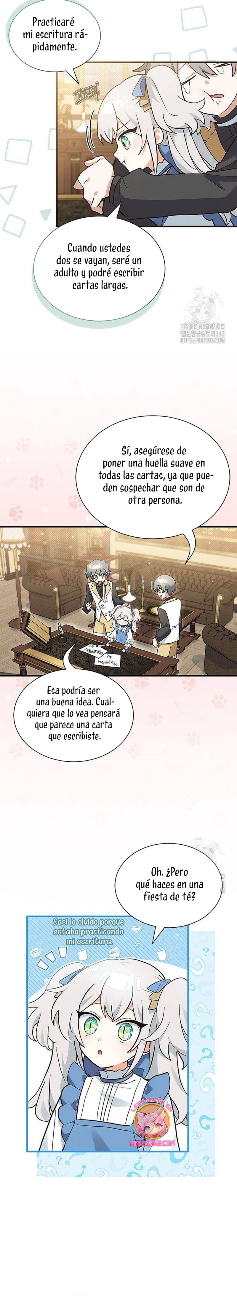 Es un gato, ¿pero fue adoptada por una familia de lobos? Capitulo 15 página 13
