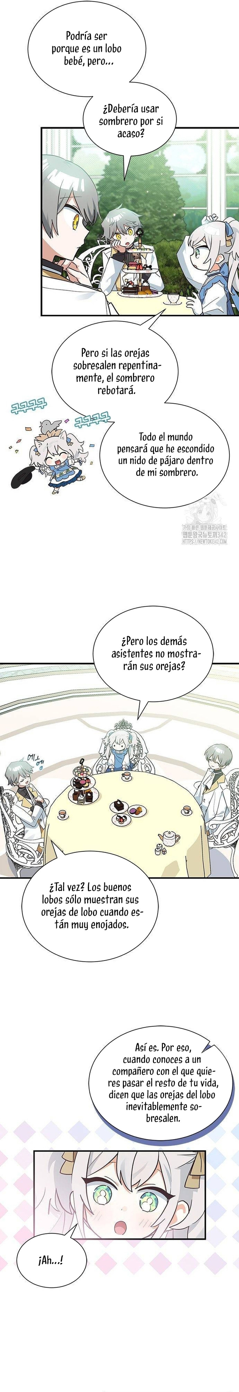 Es un gato, ¿pero fue adoptada por una familia de lobos? Capitulo 15 página 21