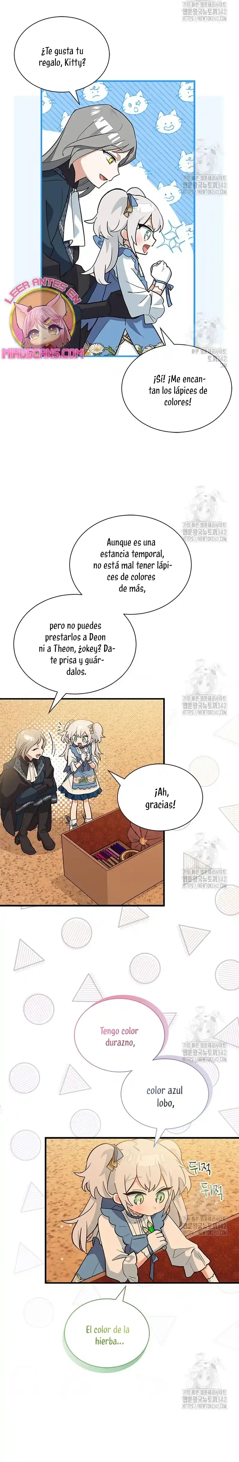 Es un gato, ¿pero fue adoptada por una familia de lobos? Capitulo 16 página 12