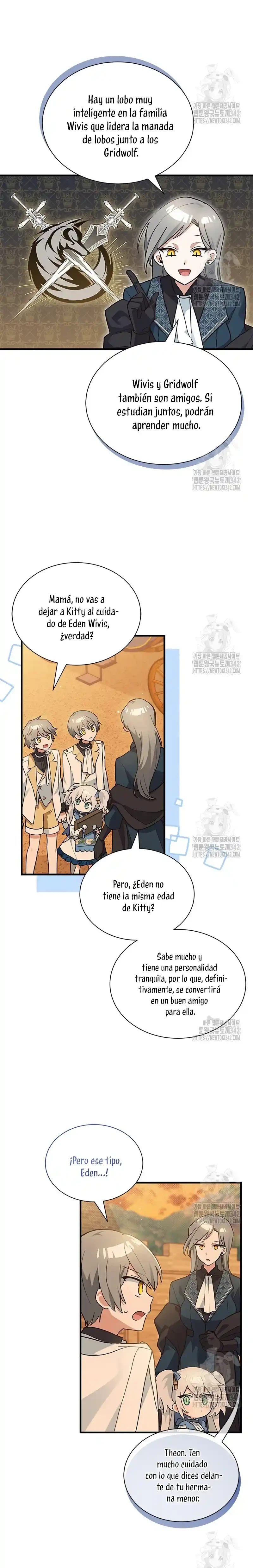Es un gato, ¿pero fue adoptada por una familia de lobos? Capitulo 16 página 16