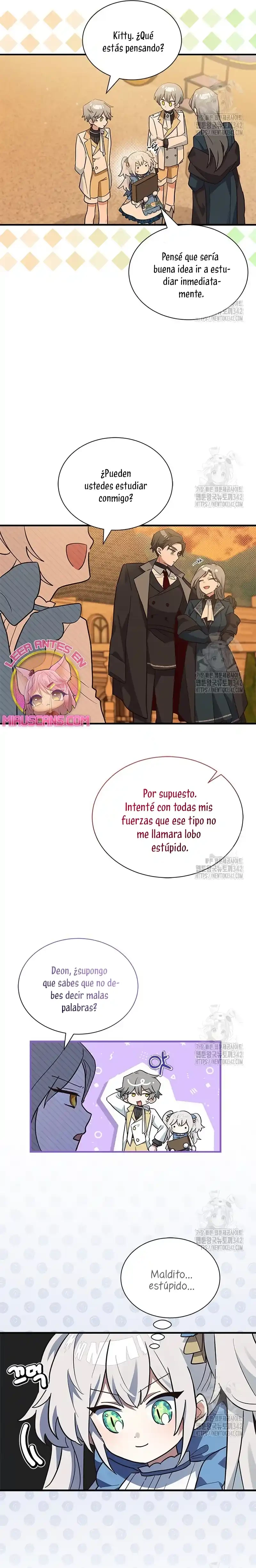Es un gato, ¿pero fue adoptada por una familia de lobos? Capitulo 16 página 20