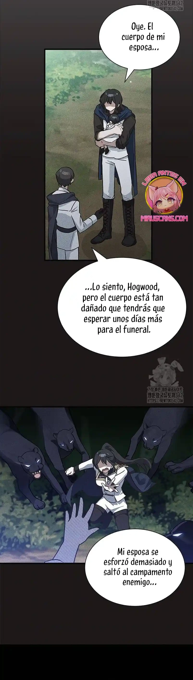 Es un gato, ¿pero fue adoptada por una familia de lobos? Capitulo 17 página 24
