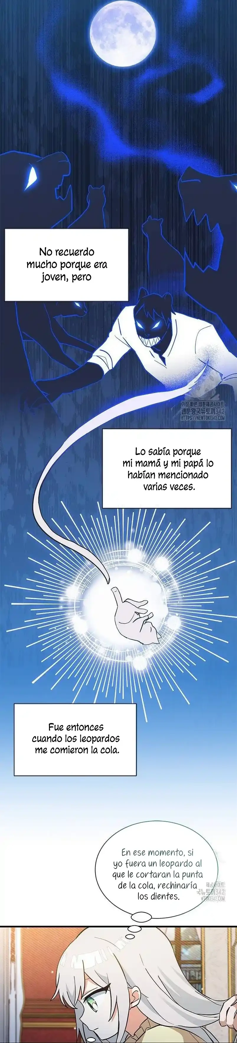 Es un gato, ¿pero fue adoptada por una familia de lobos? Capitulo 17 página 3
