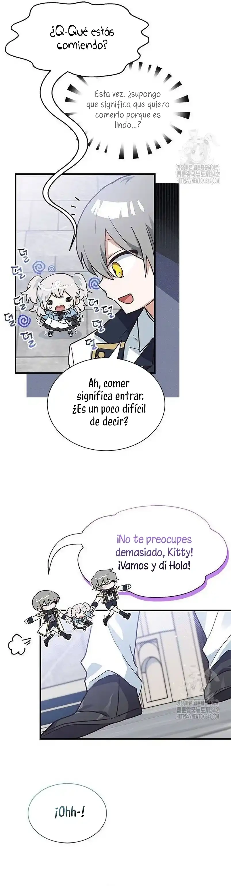 Es un gato, ¿pero fue adoptada por una familia de lobos? Capitulo 17 página 7