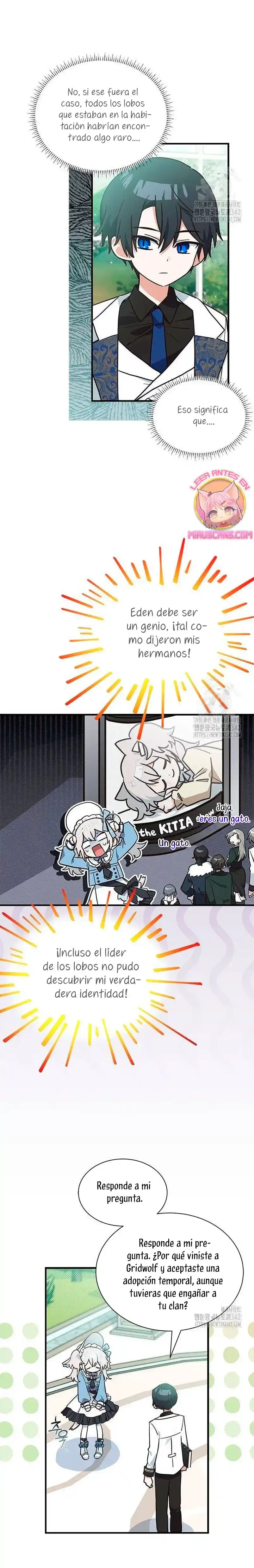 Es un gato, ¿pero fue adoptada por una familia de lobos? Capitulo 18 página 2