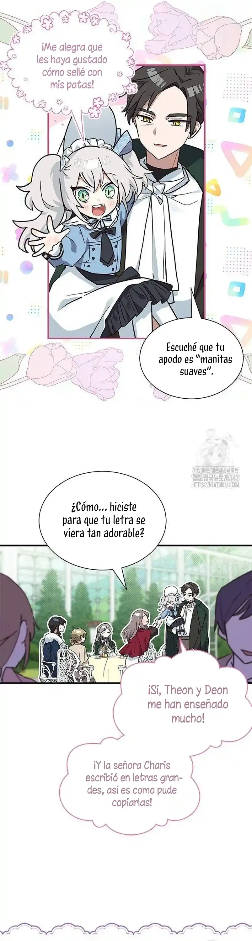 Es un gato, ¿pero fue adoptada por una familia de lobos? Capitulo 19 página 12