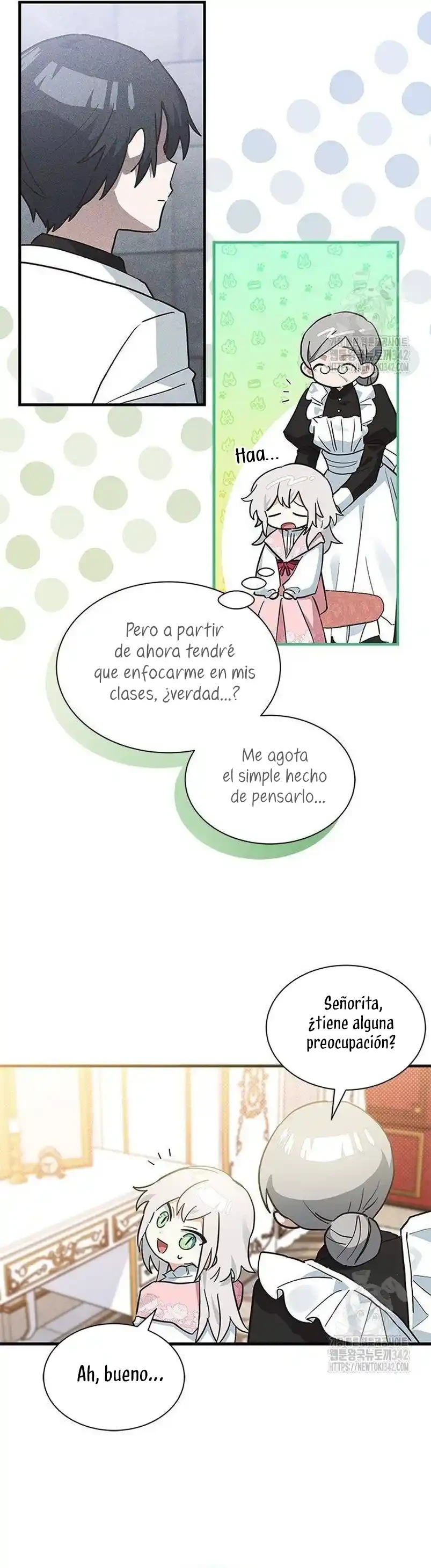 Es un gato, ¿pero fue adoptada por una familia de lobos? Capitulo 19 página 17