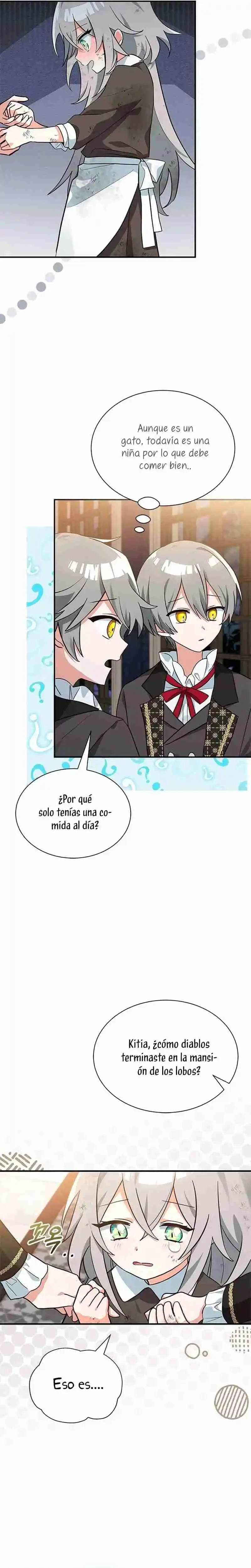Es un gato, ¿pero fue adoptada por una familia de lobos? Capitulo 2 página 10