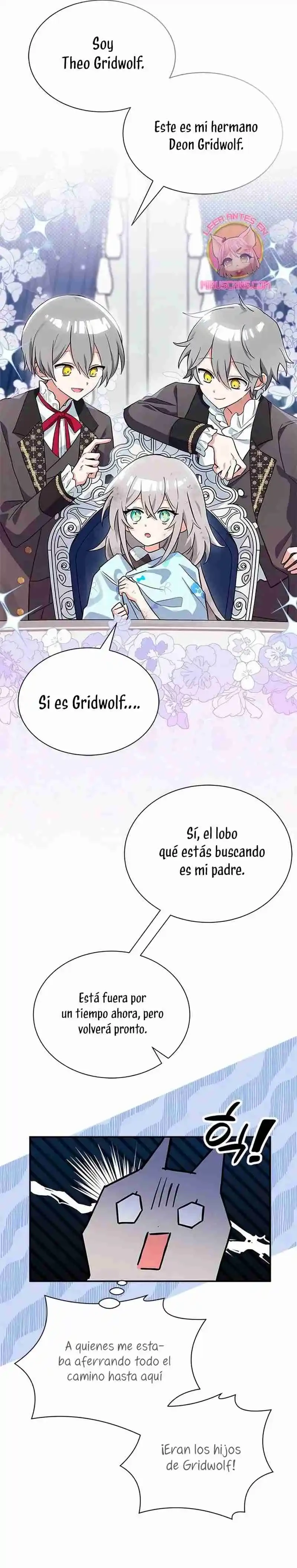 Es un gato, ¿pero fue adoptada por una familia de lobos? Capitulo 2 página 14