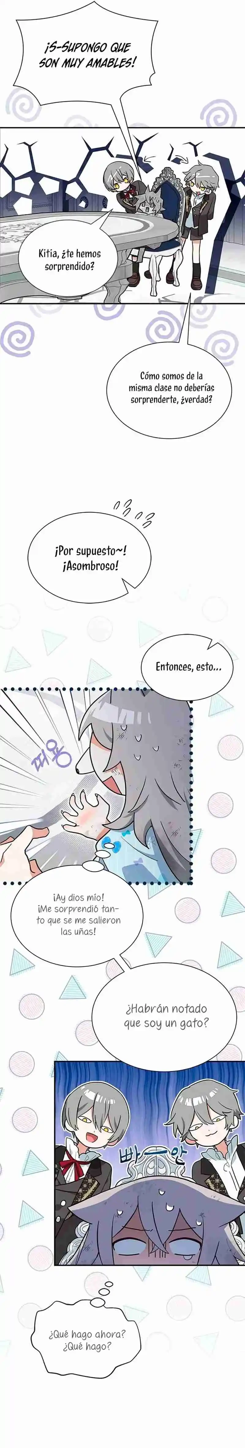 Es un gato, ¿pero fue adoptada por una familia de lobos? Capitulo 2 página 15