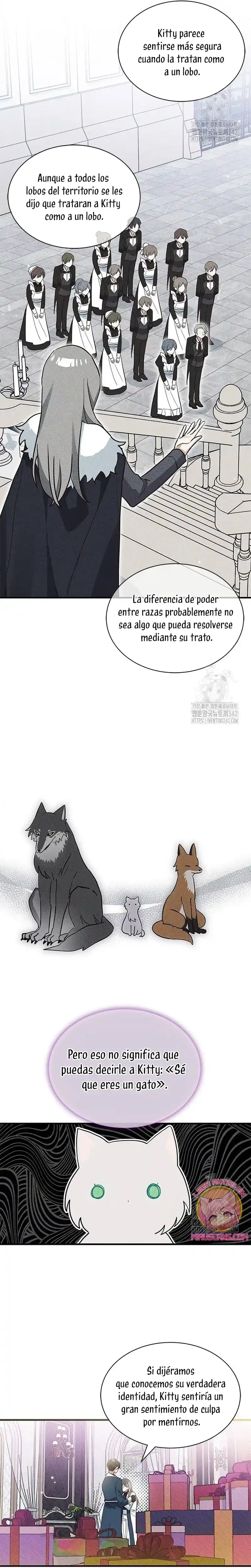 Es un gato, ¿pero fue adoptada por una familia de lobos? Capitulo 20 página 15