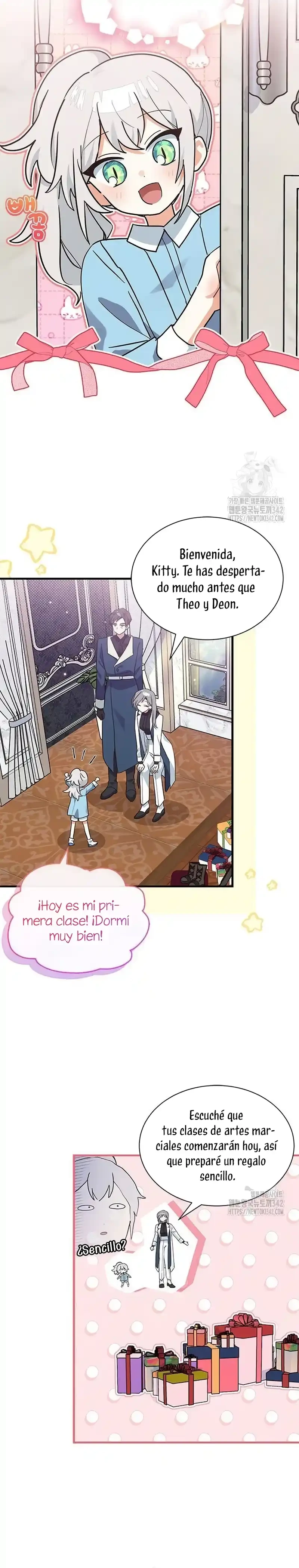 Es un gato, ¿pero fue adoptada por una familia de lobos? Capitulo 20 página 17