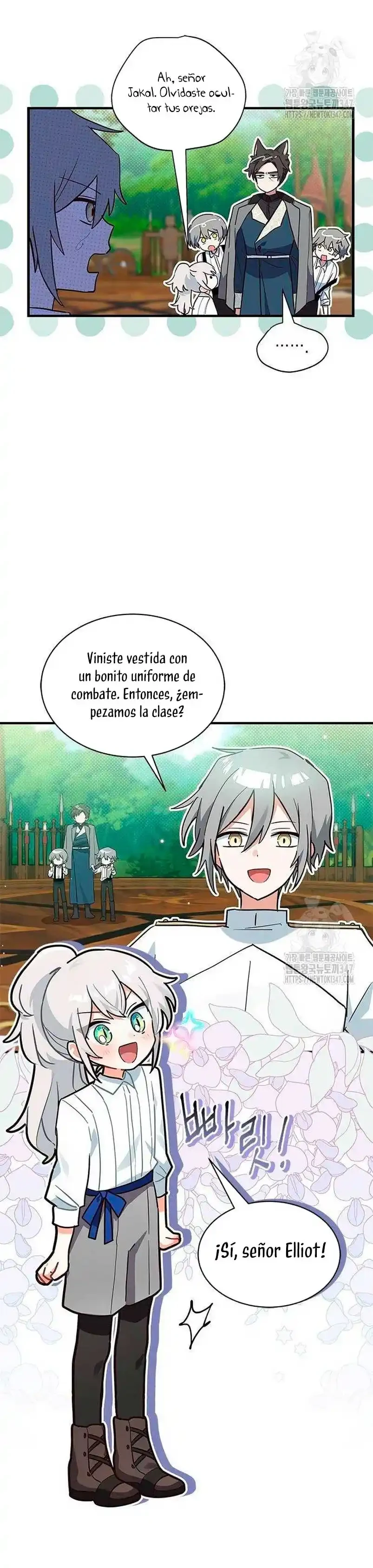 Es un gato, ¿pero fue adoptada por una familia de lobos? Capitulo 21 página 11