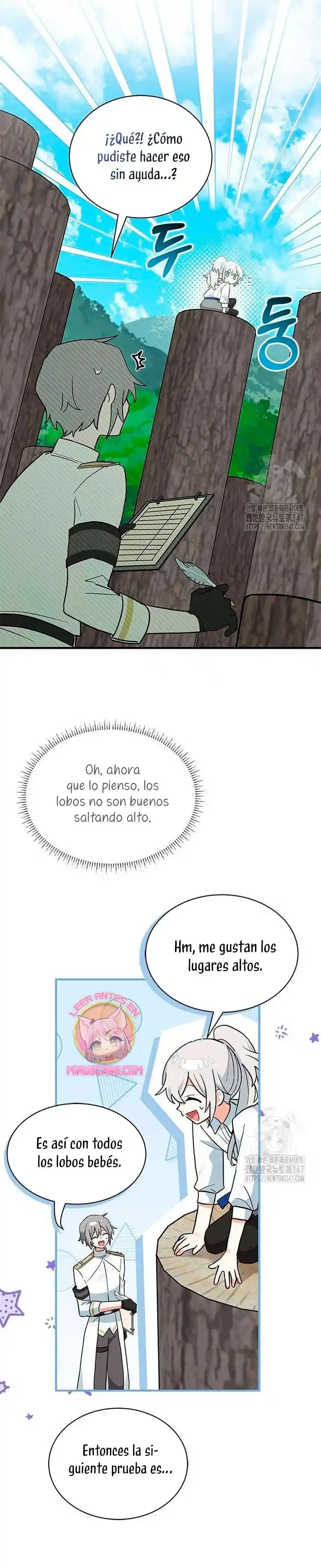 Es un gato, ¿pero fue adoptada por una familia de lobos? Capitulo 21 página 18