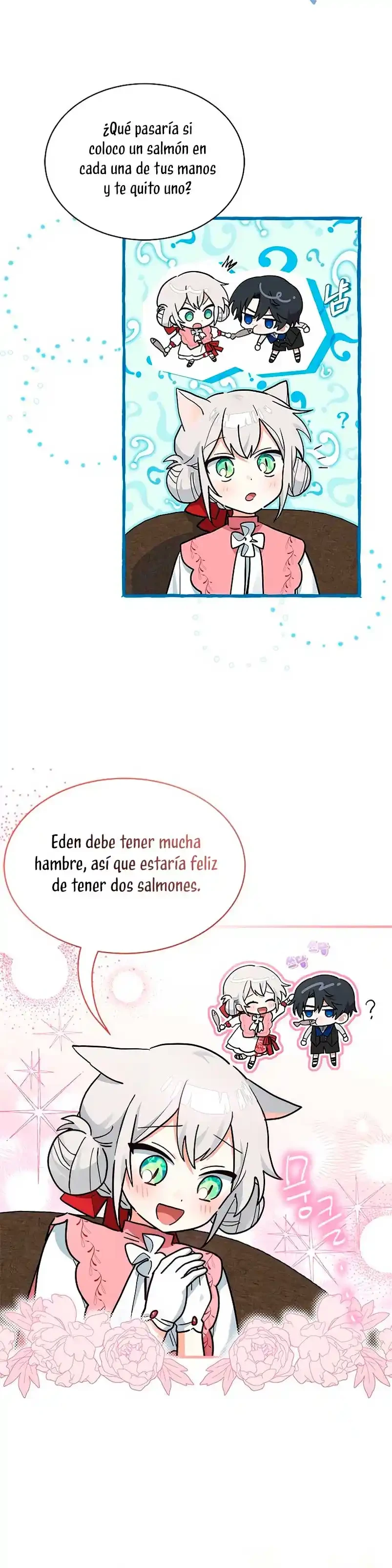 Es un gato, ¿pero fue adoptada por una familia de lobos? Capitulo 22 página 22