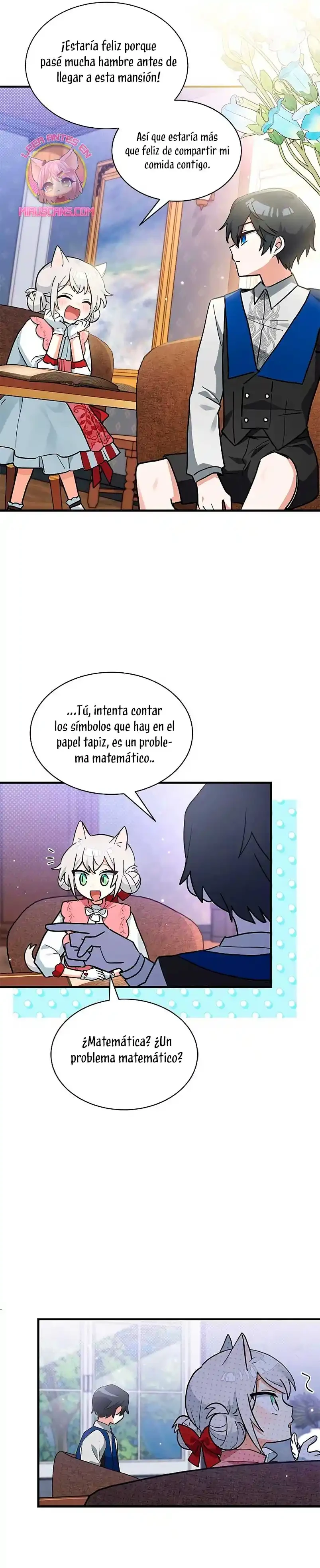Es un gato, ¿pero fue adoptada por una familia de lobos? Capitulo 22 página 23
