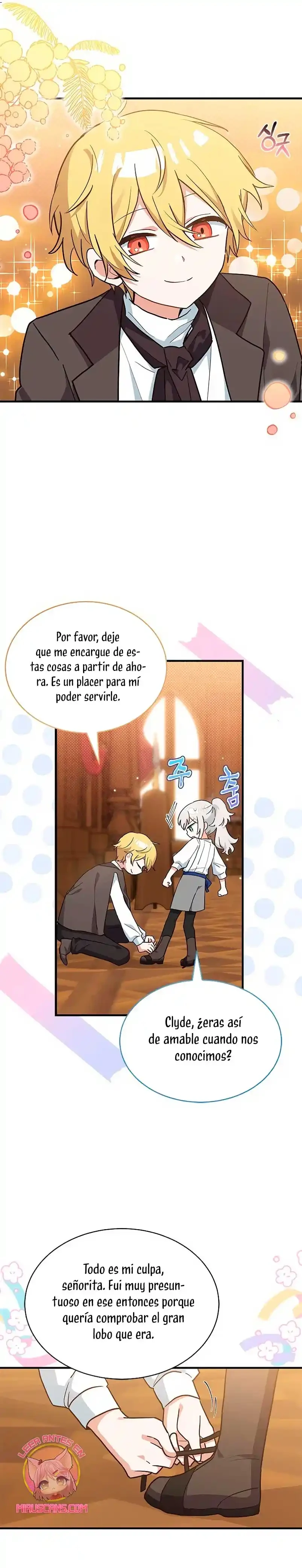 Es un gato, ¿pero fue adoptada por una familia de lobos? Capitulo 22 página 4