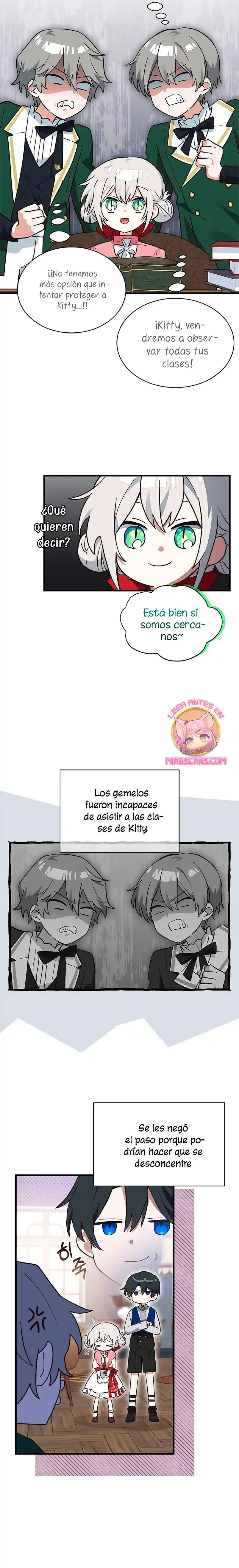 Es un gato, ¿pero fue adoptada por una familia de lobos? Capitulo 23 página 12