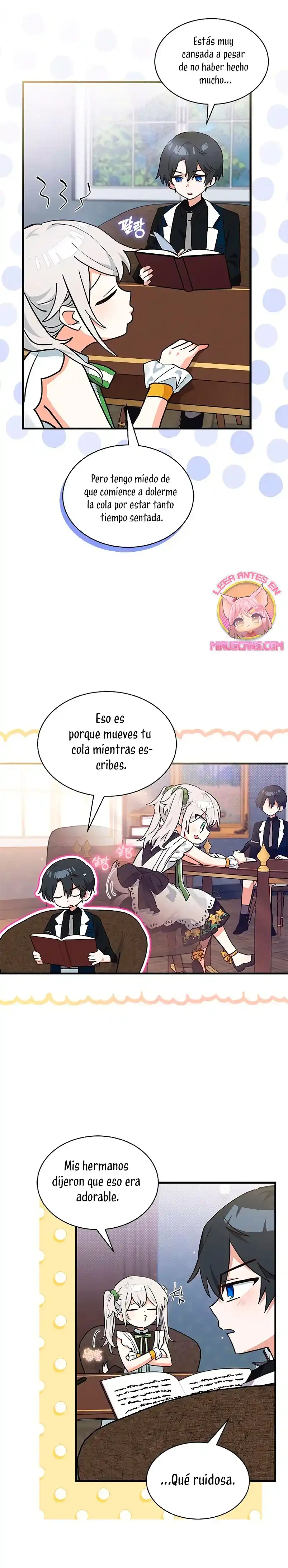 Es un gato, ¿pero fue adoptada por una familia de lobos? Capitulo 23 página 14