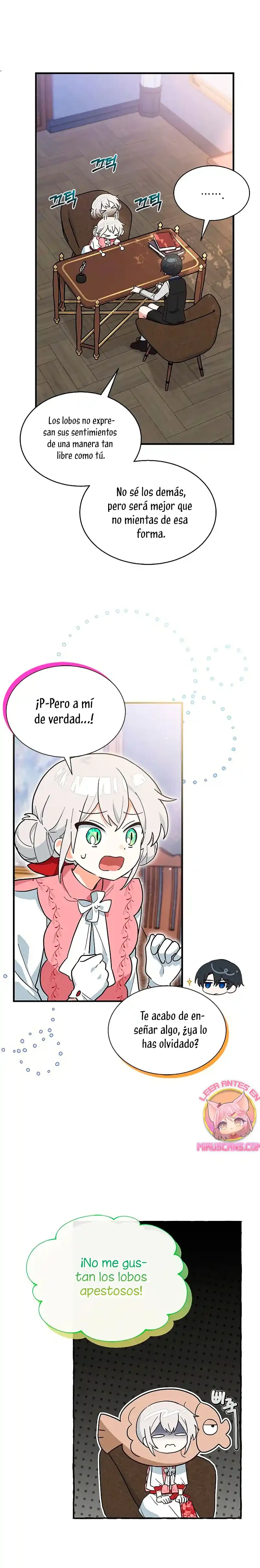 Es un gato, ¿pero fue adoptada por una familia de lobos? Capitulo 23 página 4