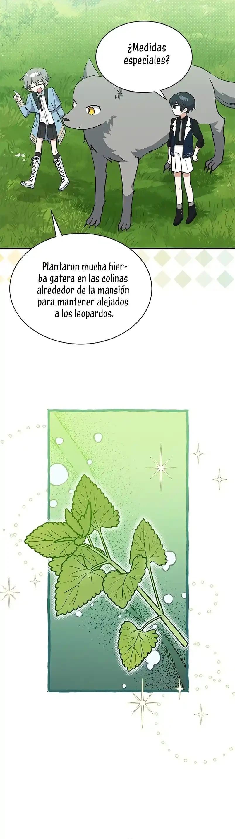 Es un gato, ¿pero fue adoptada por una familia de lobos? Capitulo 24 página 14