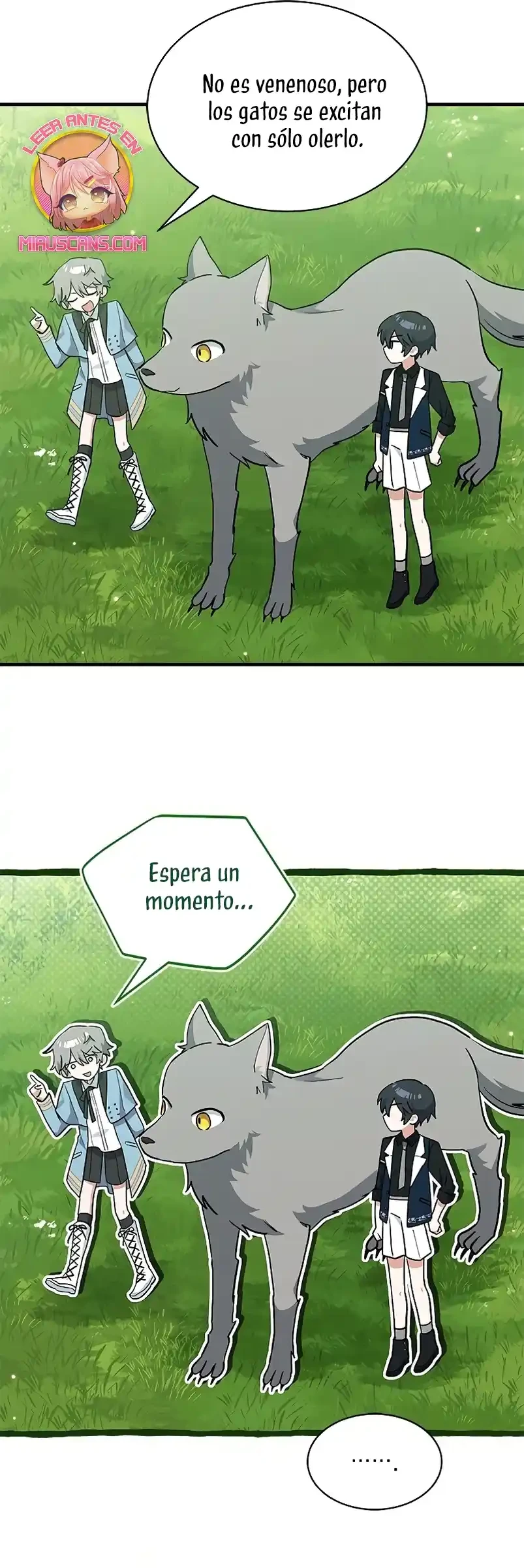 Es un gato, ¿pero fue adoptada por una familia de lobos? Capitulo 24 página 15