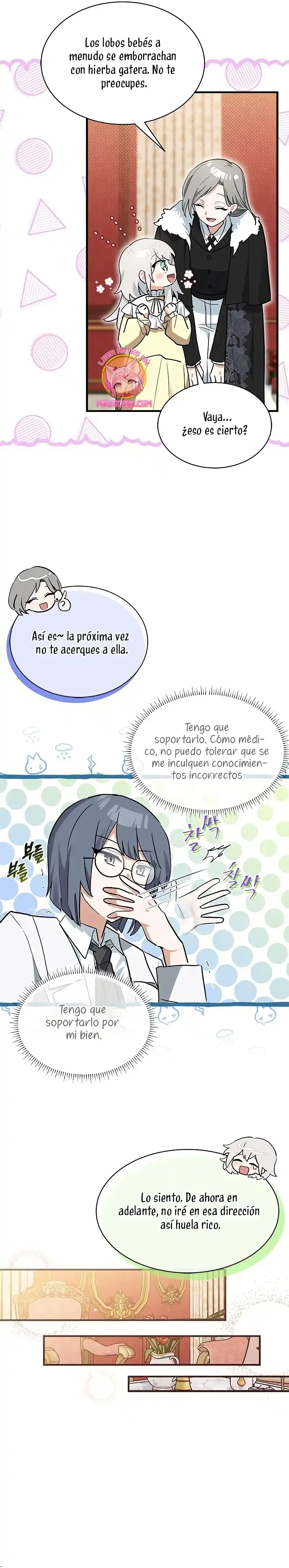 Es un gato, ¿pero fue adoptada por una familia de lobos? Capitulo 25 página 20