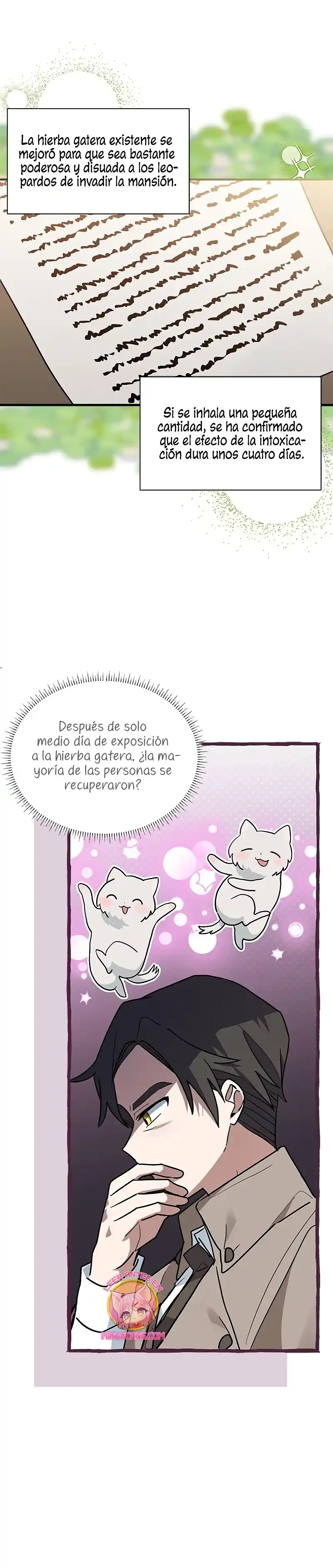 Es un gato, ¿pero fue adoptada por una familia de lobos? Capitulo 25 página 4