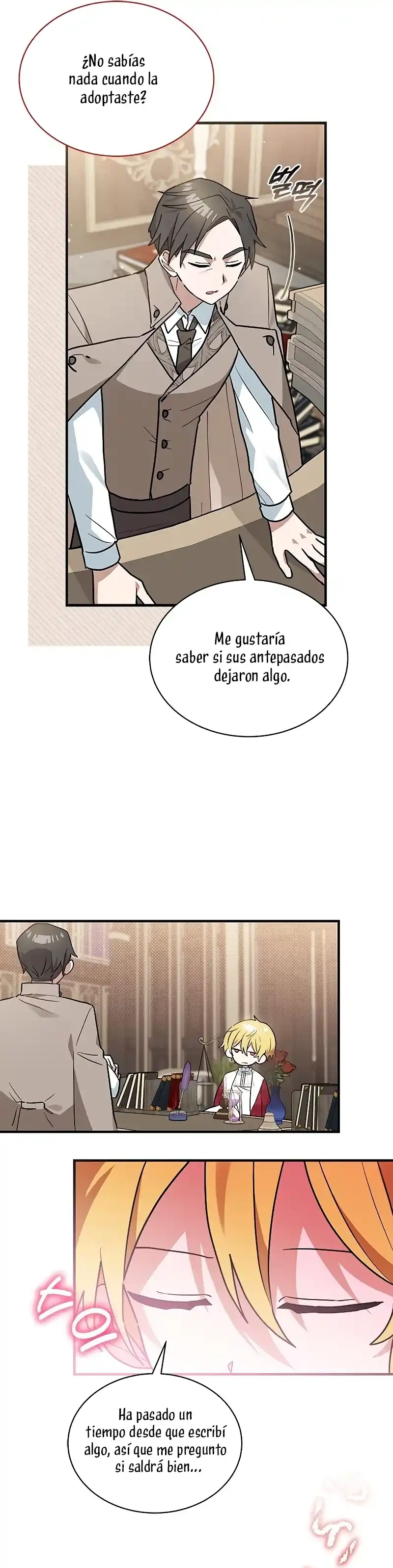 Es un gato, ¿pero fue adoptada por una familia de lobos? Capitulo 25 página 8