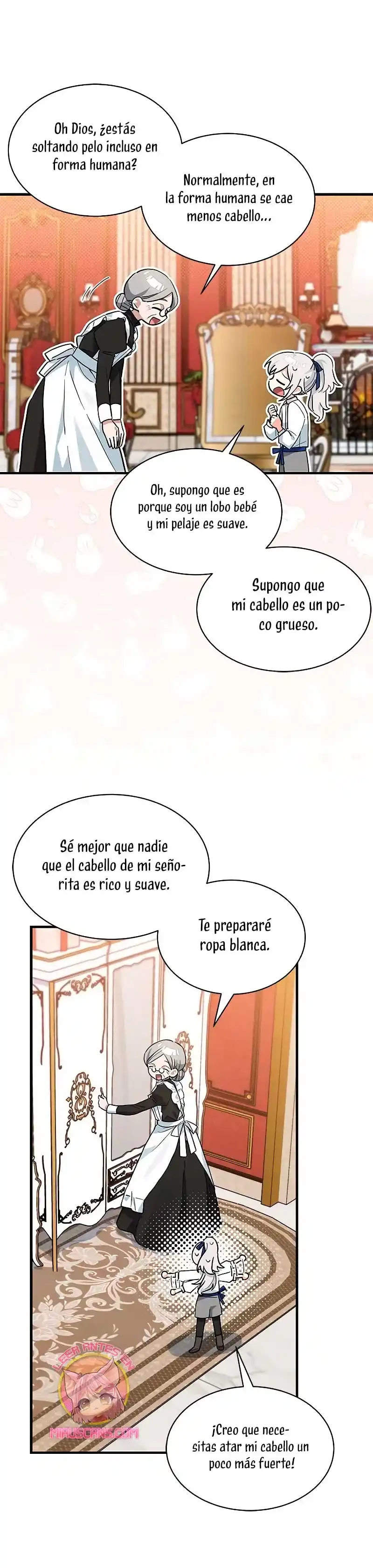 Es un gato, ¿pero fue adoptada por una familia de lobos? Capitulo 26 página 17
