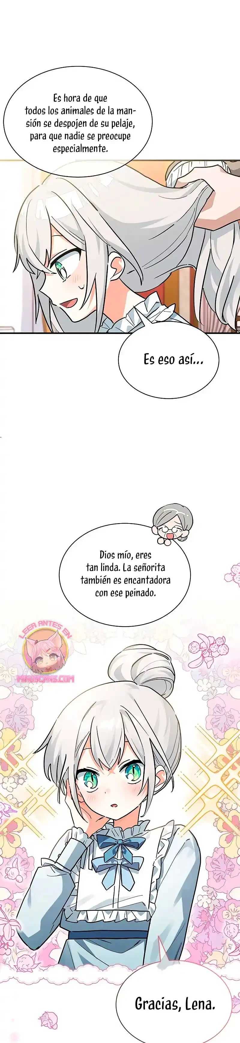 Es un gato, ¿pero fue adoptada por una familia de lobos? Capitulo 26 página 19