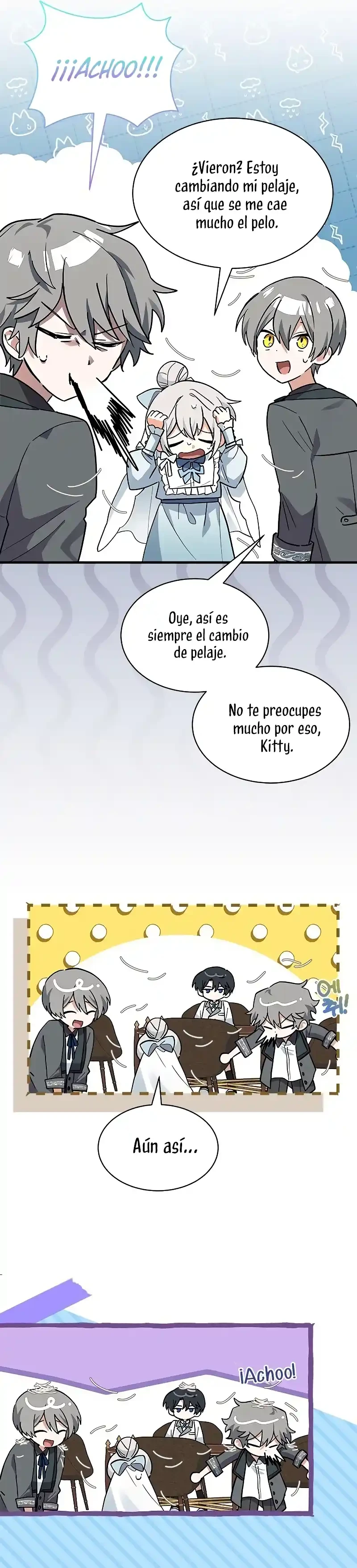 Es un gato, ¿pero fue adoptada por una familia de lobos? Capitulo 27 página 5