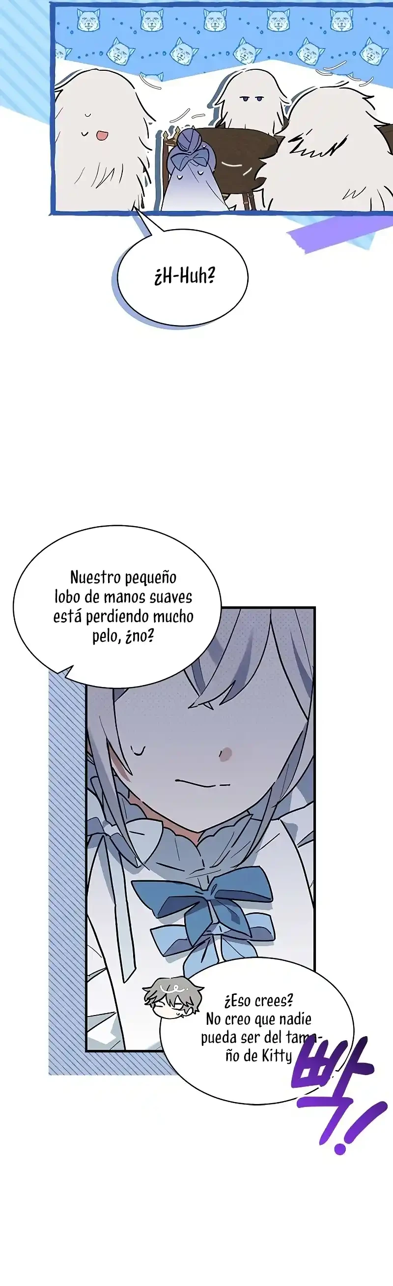 Es un gato, ¿pero fue adoptada por una familia de lobos? Capitulo 27 página 6