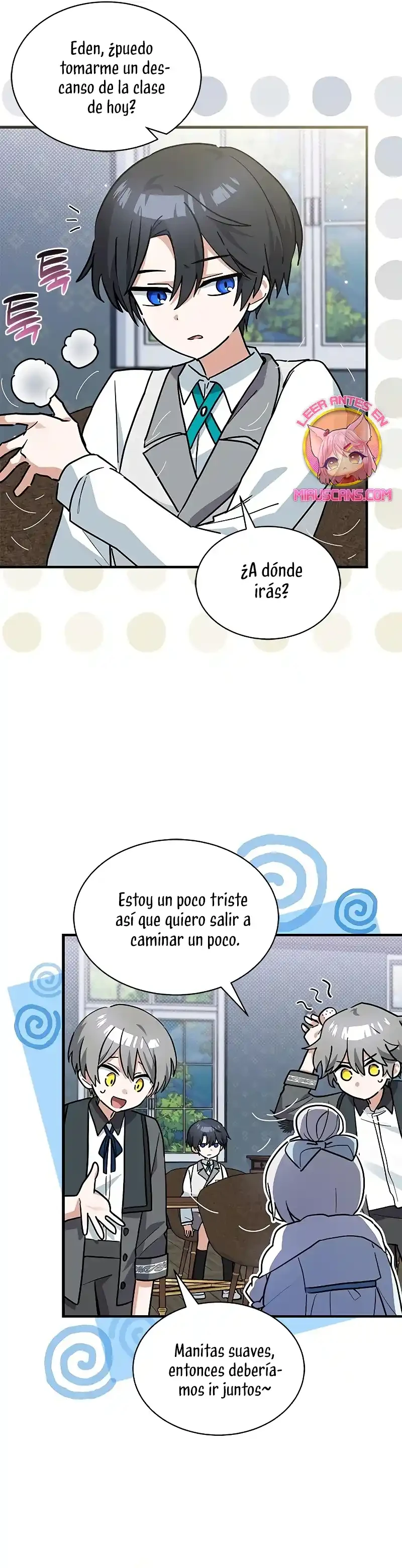 Es un gato, ¿pero fue adoptada por una familia de lobos? Capitulo 27 página 7