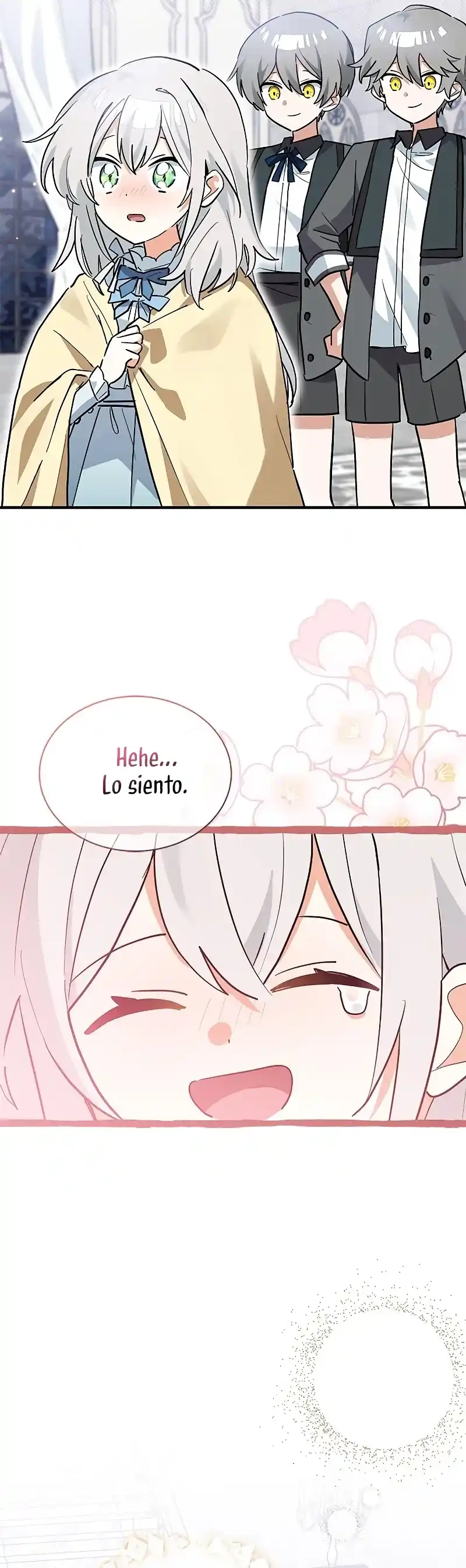Es un gato, ¿pero fue adoptada por una familia de lobos? Capitulo 28 página 15