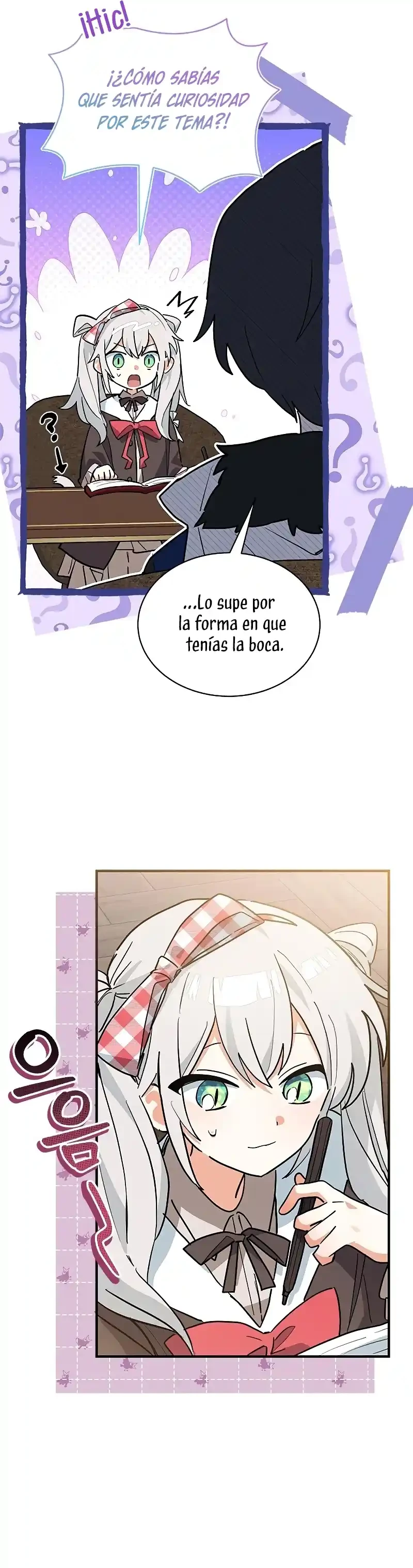 Es un gato, ¿pero fue adoptada por una familia de lobos? Capitulo 28 página 29