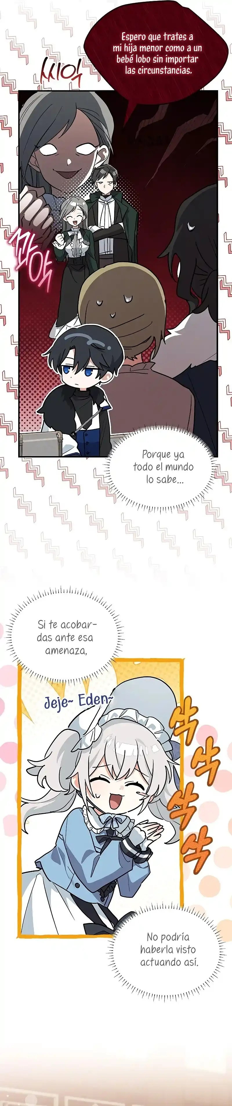 Es un gato, ¿pero fue adoptada por una familia de lobos? Capitulo 29 página 12