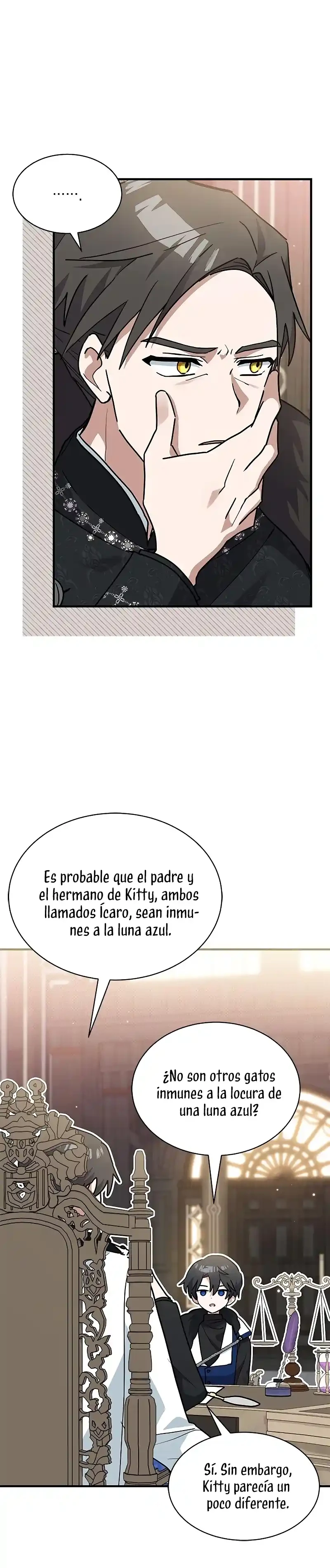 Es un gato, ¿pero fue adoptada por una familia de lobos? Capitulo 29 página 15