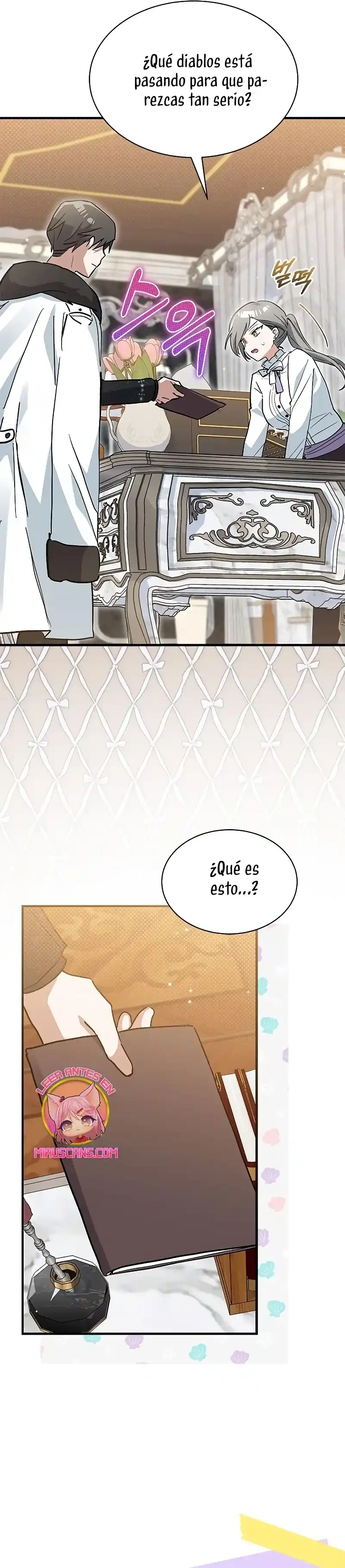 Es un gato, ¿pero fue adoptada por una familia de lobos? Capitulo 29 página 27
