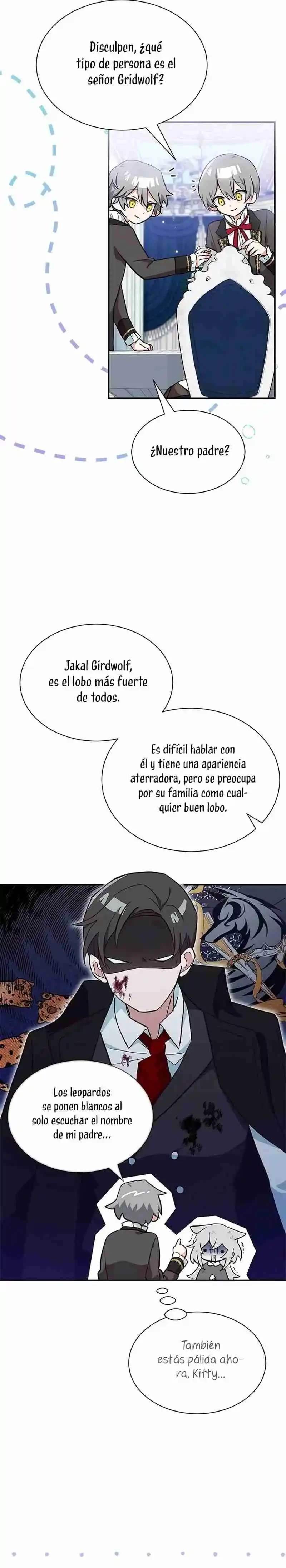 Es un gato, ¿pero fue adoptada por una familia de lobos? Capitulo 3 página 10
