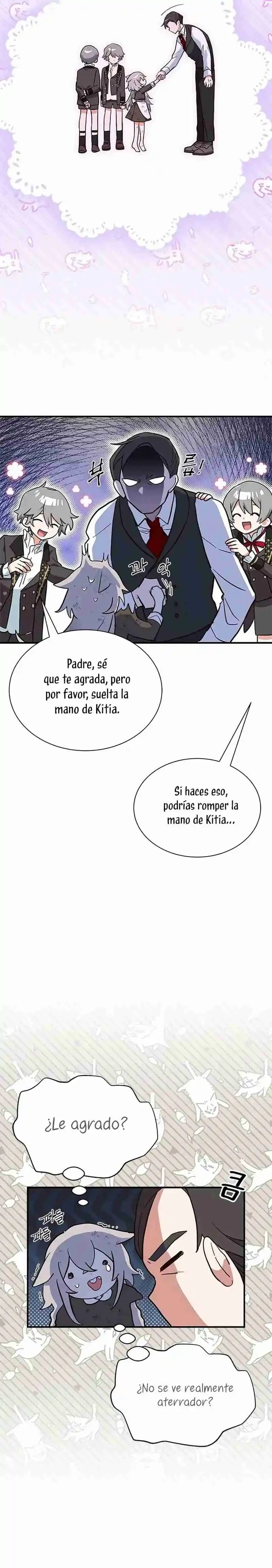 Es un gato, ¿pero fue adoptada por una familia de lobos? Capitulo 3 página 18