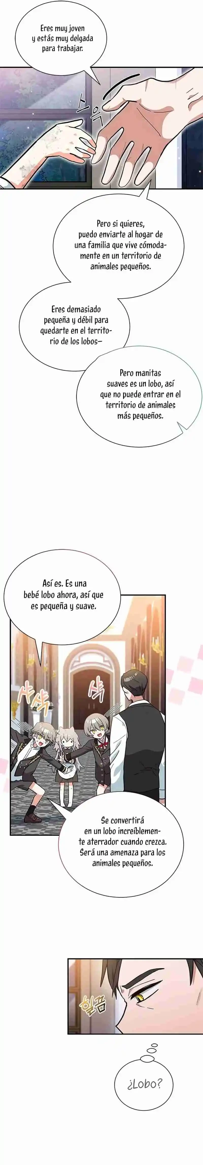Es un gato, ¿pero fue adoptada por una familia de lobos? Capitulo 3 página 19