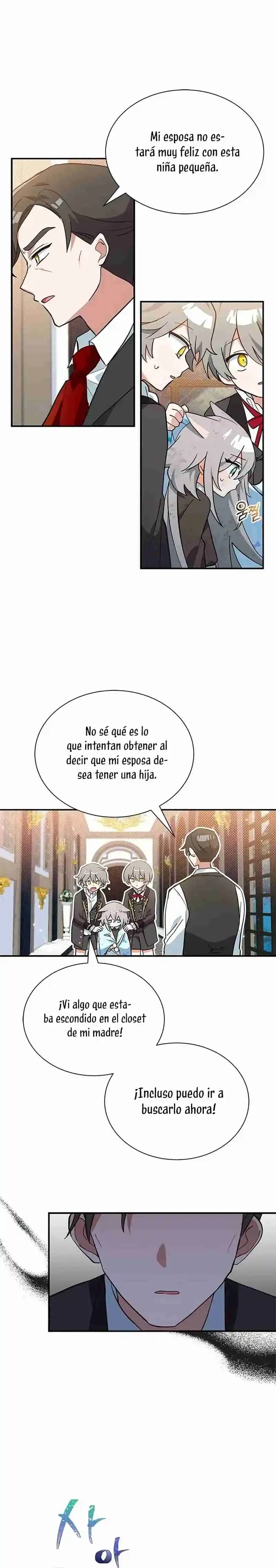 Es un gato, ¿pero fue adoptada por una familia de lobos? Capitulo 3 página 21