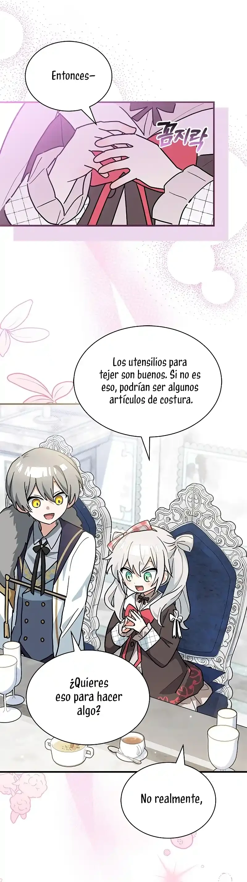 Es un gato, ¿pero fue adoptada por una familia de lobos? Capitulo 30 página 11