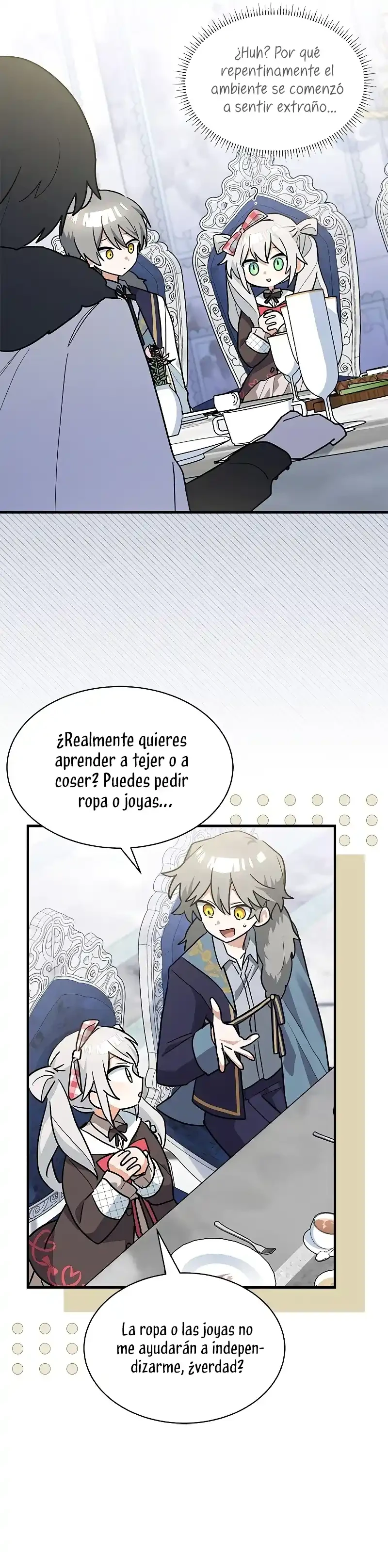 Es un gato, ¿pero fue adoptada por una familia de lobos? Capitulo 30 página 13
