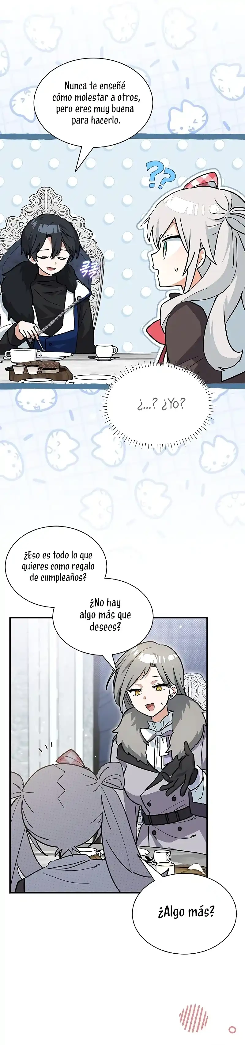 Es un gato, ¿pero fue adoptada por una familia de lobos? Capitulo 30 página 16