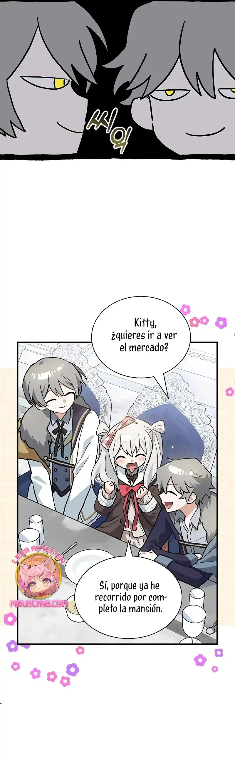 Es un gato, ¿pero fue adoptada por una familia de lobos? Capitulo 30 página 18