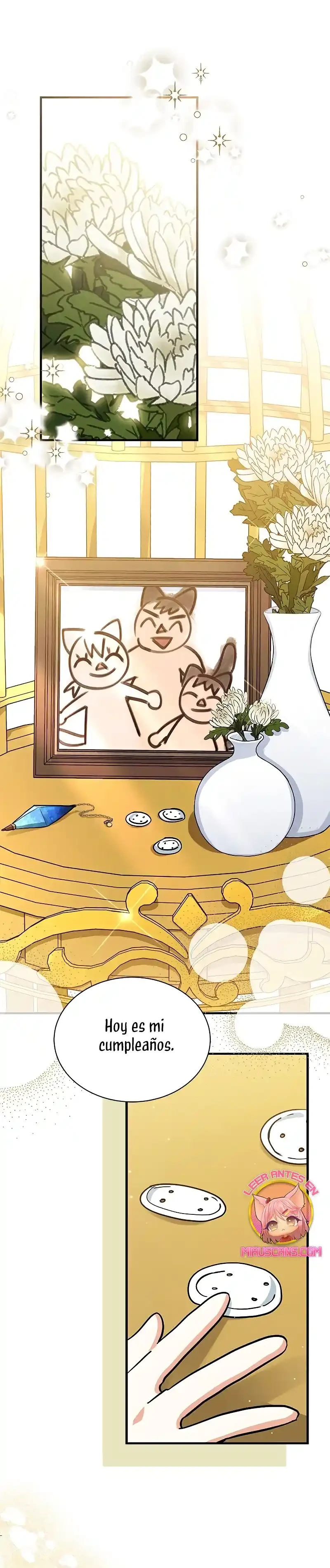 Es un gato, ¿pero fue adoptada por una familia de lobos? Capitulo 30 página 22